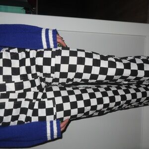 Checkered Black and White Pants🖤⚪️